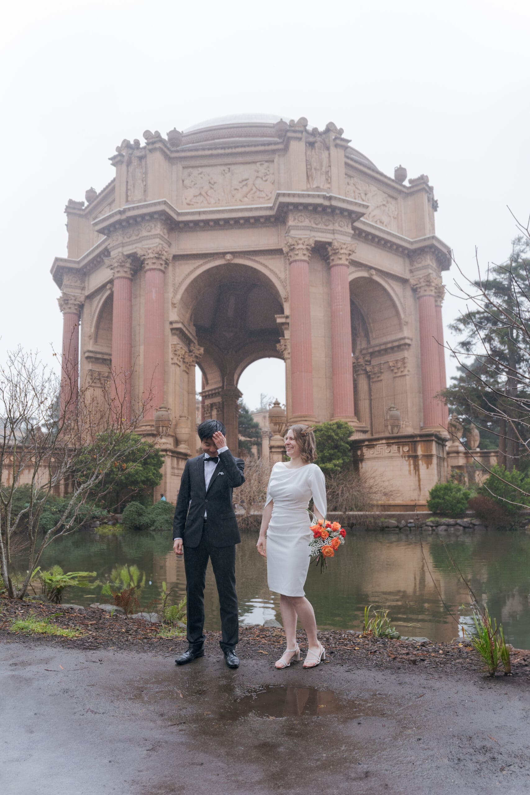 Rainy San Francisco Wedding