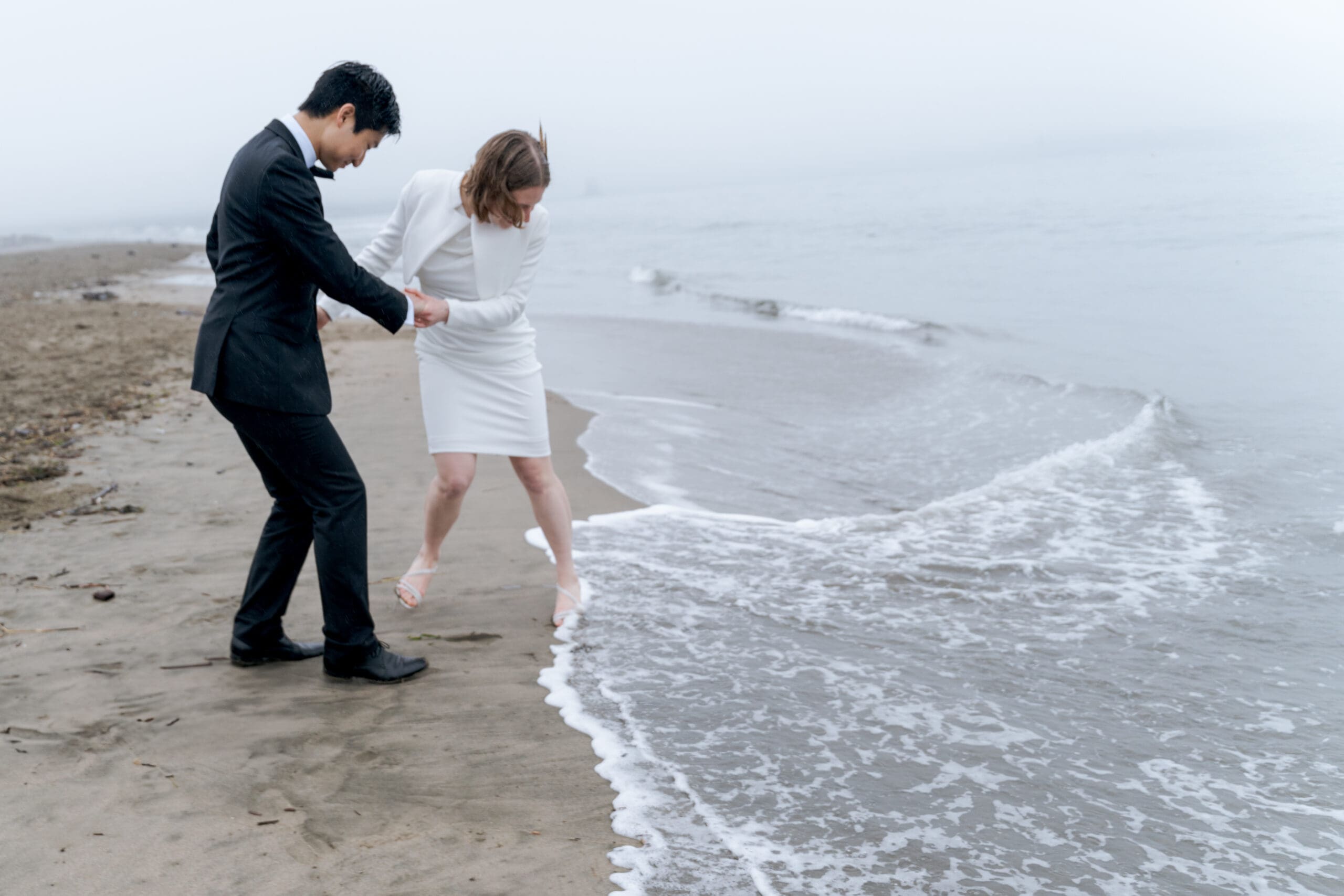 Karl the Fog on Elopement Day