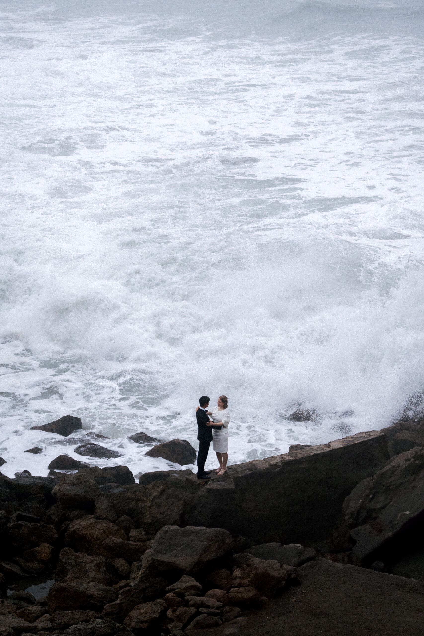 Sutro Baths Elopement Couple's Photos