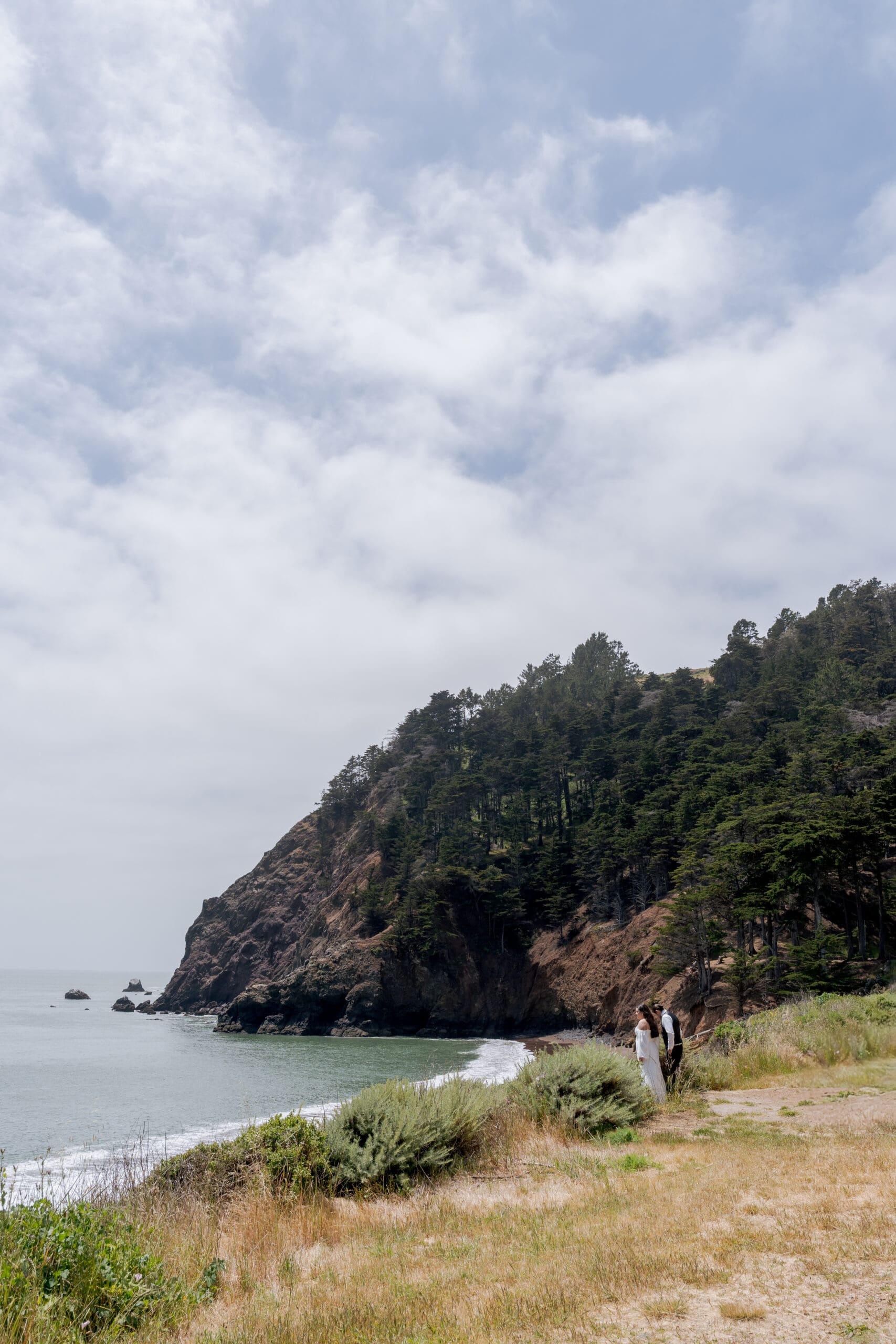 Kirby Cove view for wedding photography