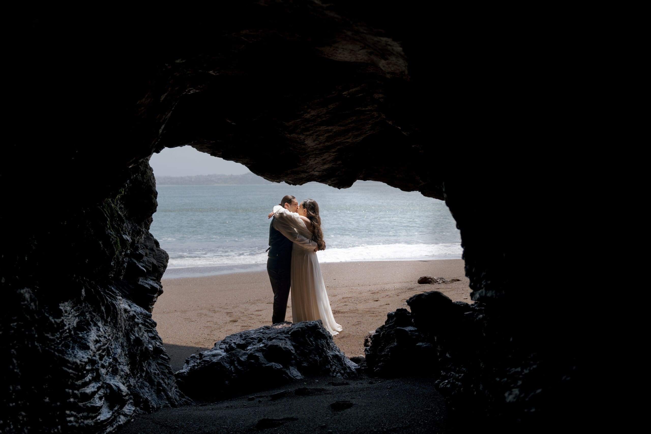 The cave at Kirby Cove