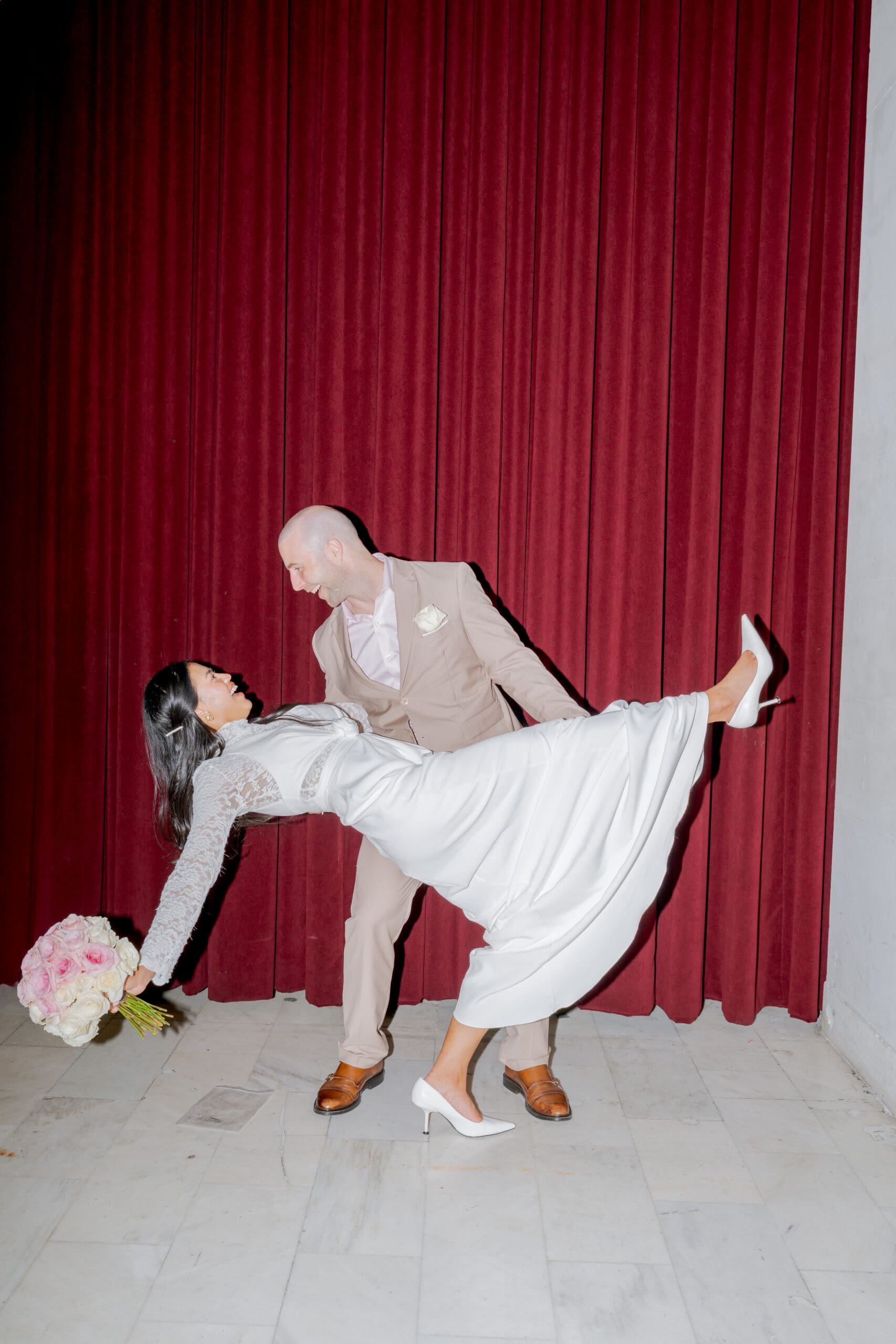San Francisco City Hall Couple's Portrait