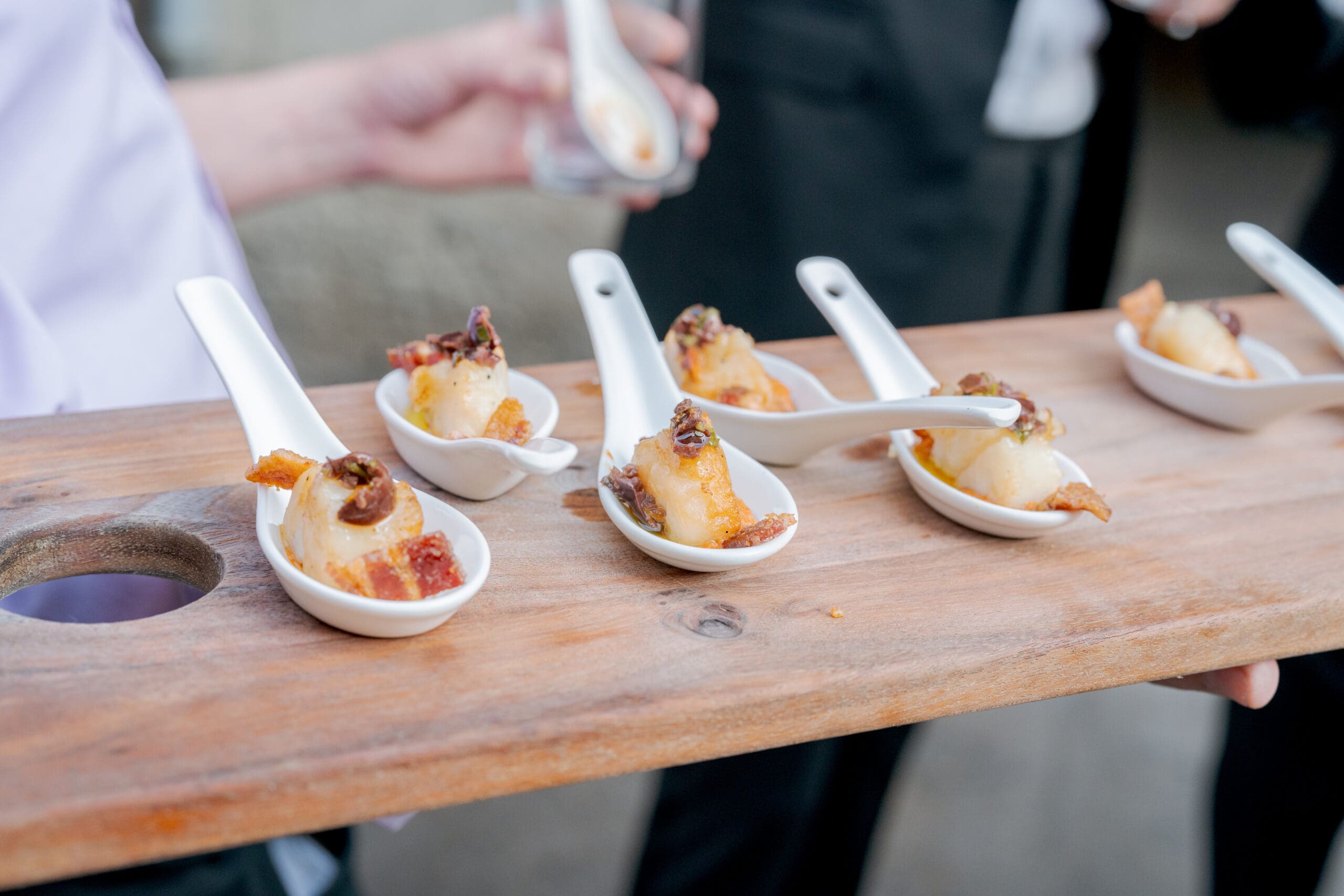 hors d'oeuvres at Foreign Cinema SF
