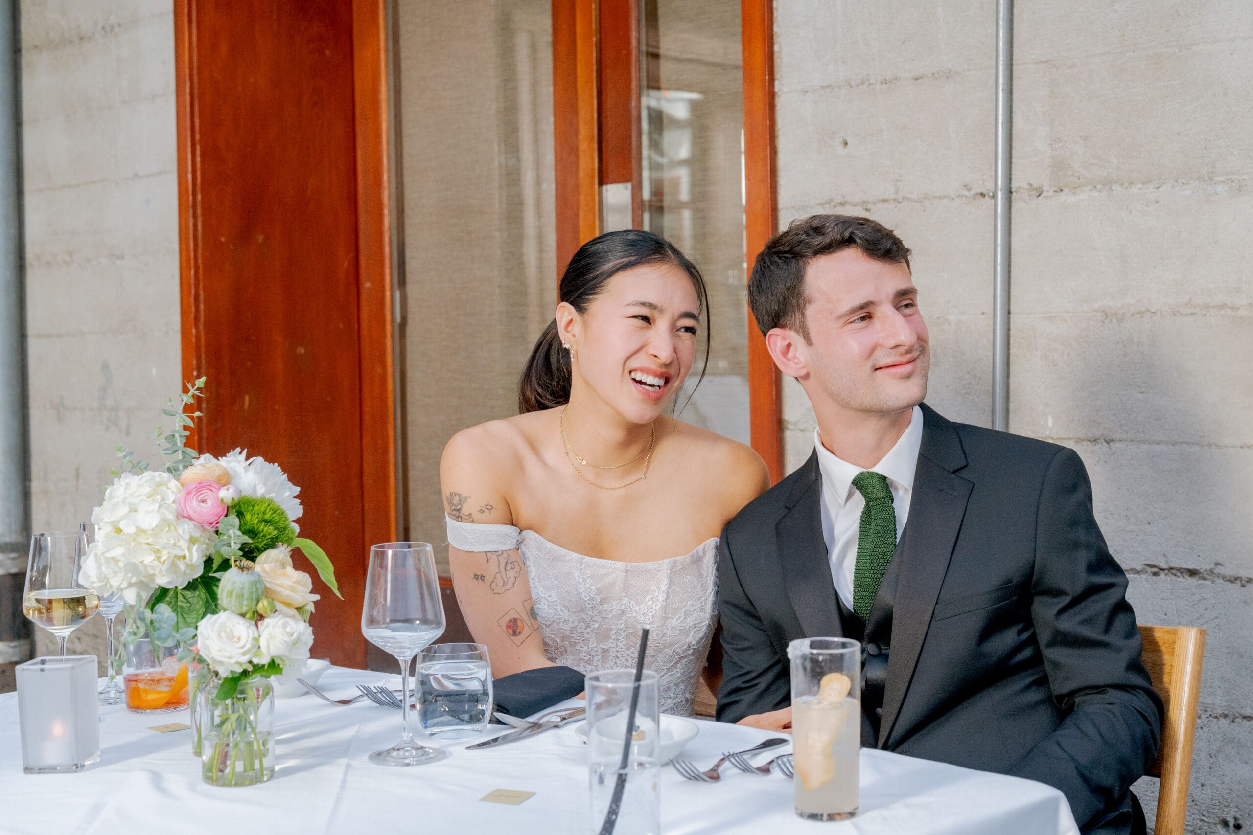 Wedding Reception at Foreign Cinema SF