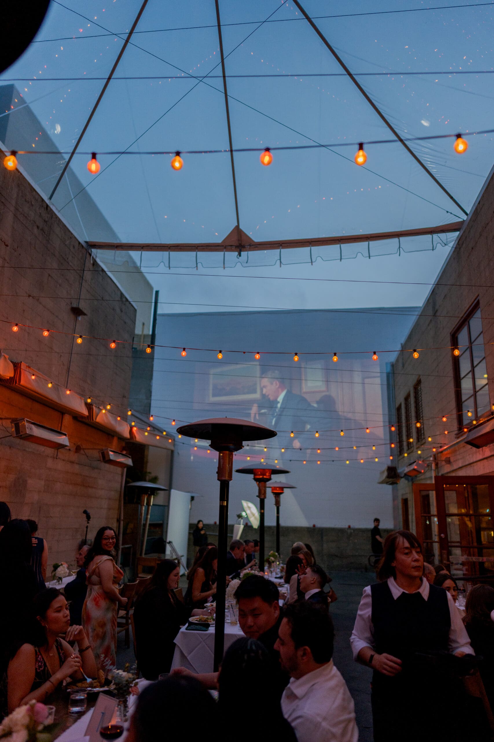 Wedding Reception Dinner Foreign Cinema SF