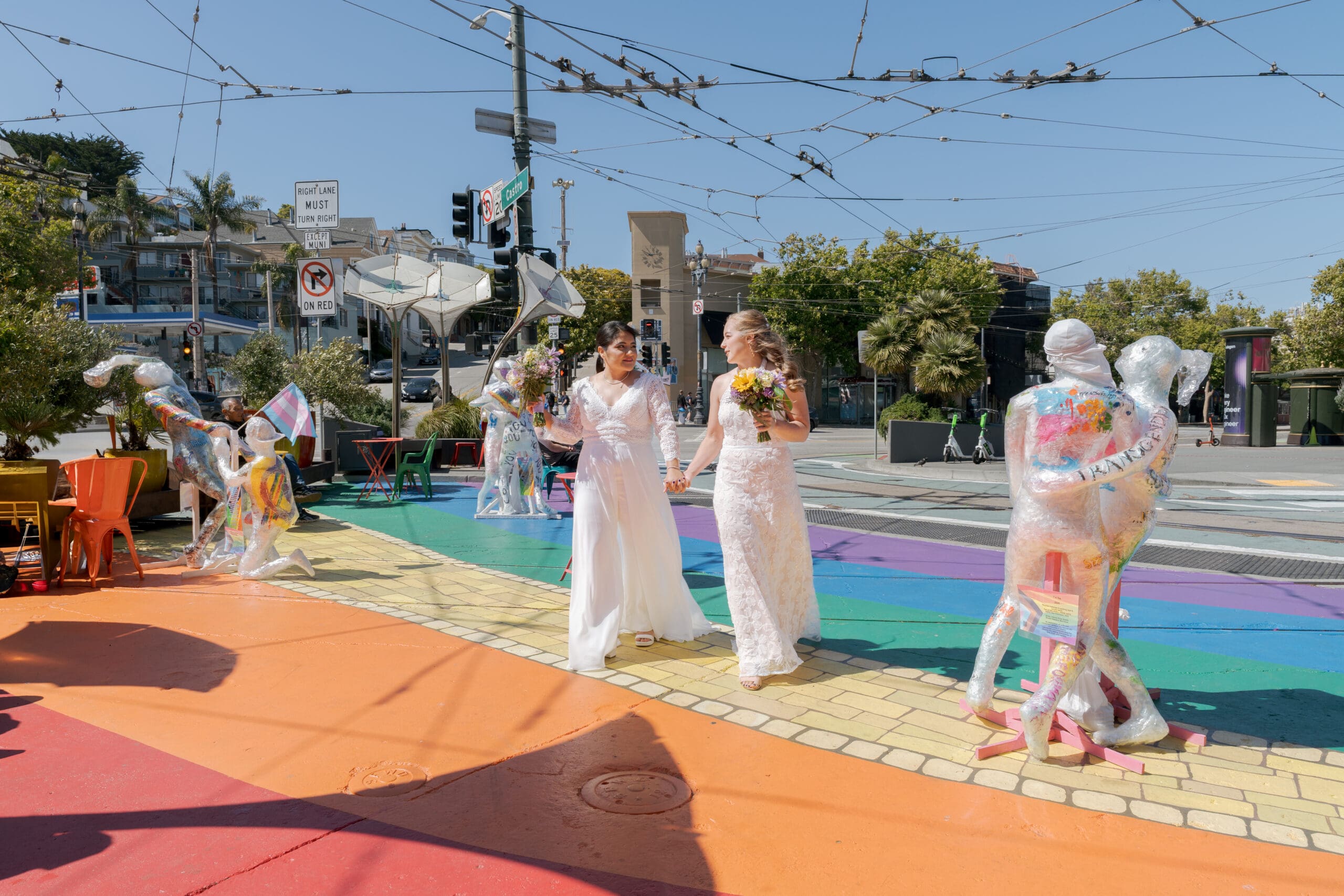 Brides in the Castro district