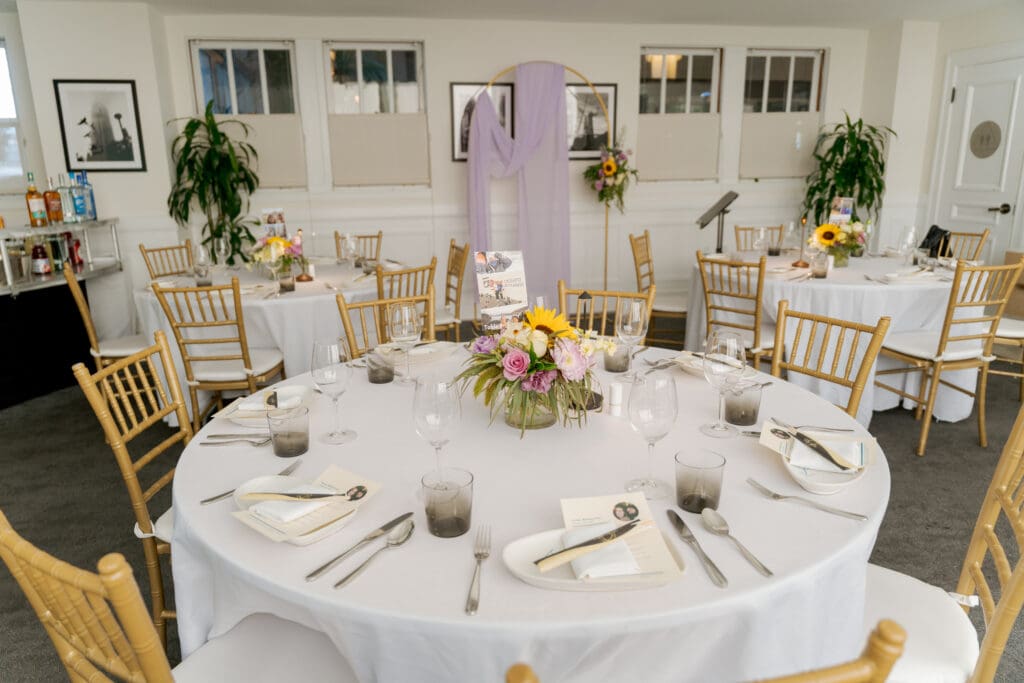 LaMar restaurant in San Francisco for a ceremony and wedding reception
