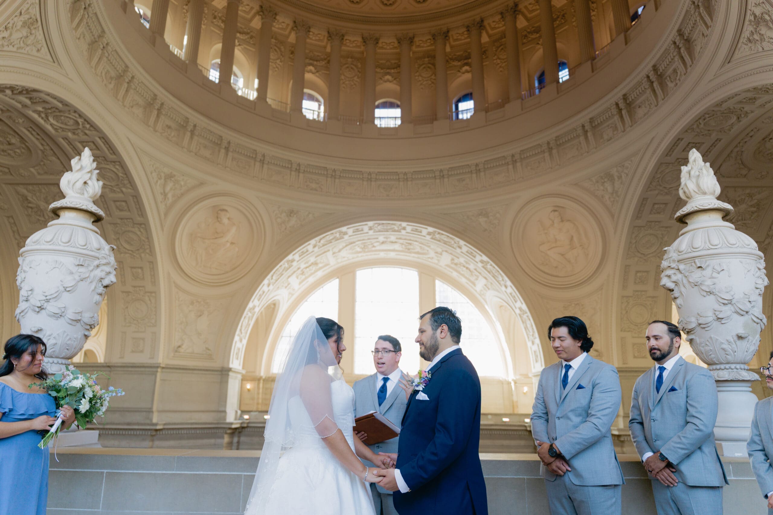 San Francisco City Hall 4th floor gallery reservation ceremony